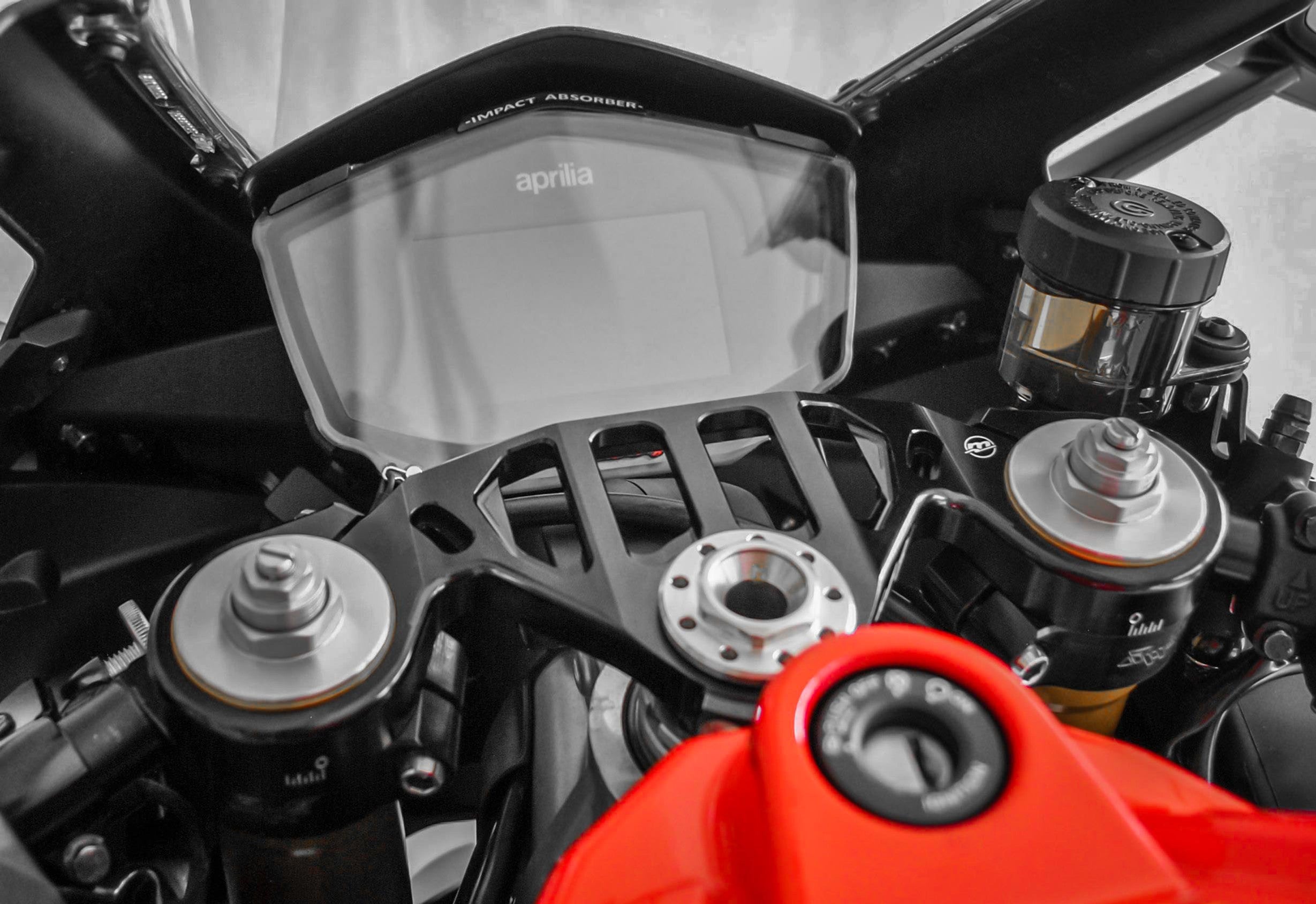 Puente de horquilla (SUPERIOR) Melotti Racing Aprilia RS 660 (20-25) 