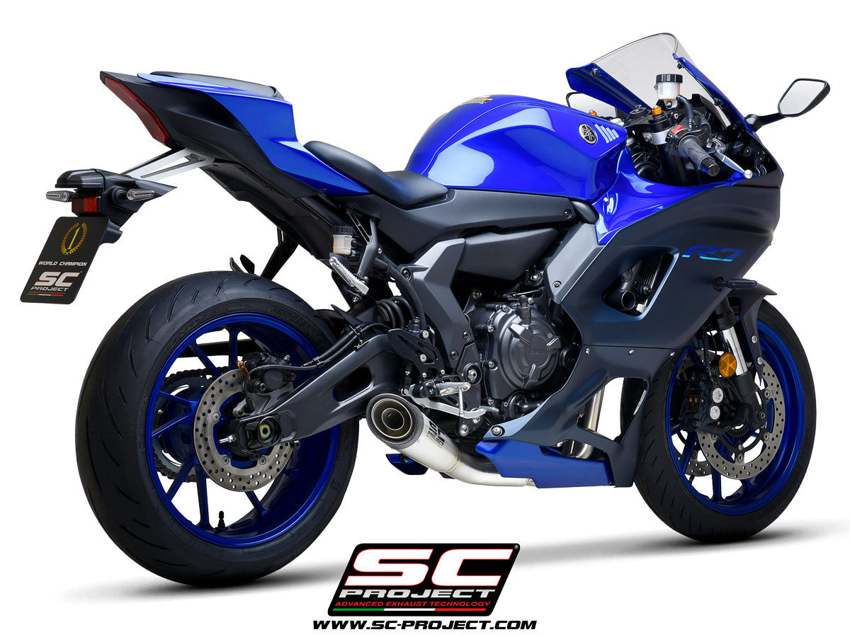 Sistema de escape completo SC-Project RACE S1 Yamaha YZF-R7 (21-25) Y36A-CDE41 