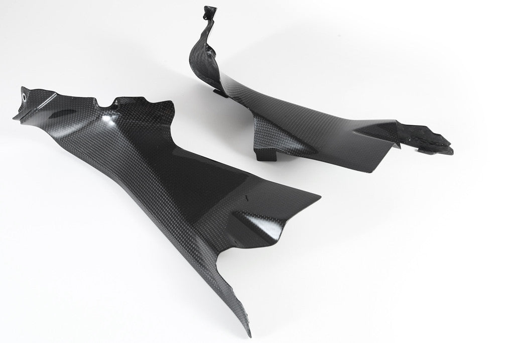 Cubiertas de canal de aire de carbono Fullsix para Ducati Panigale 1199/R/S (12-17) 